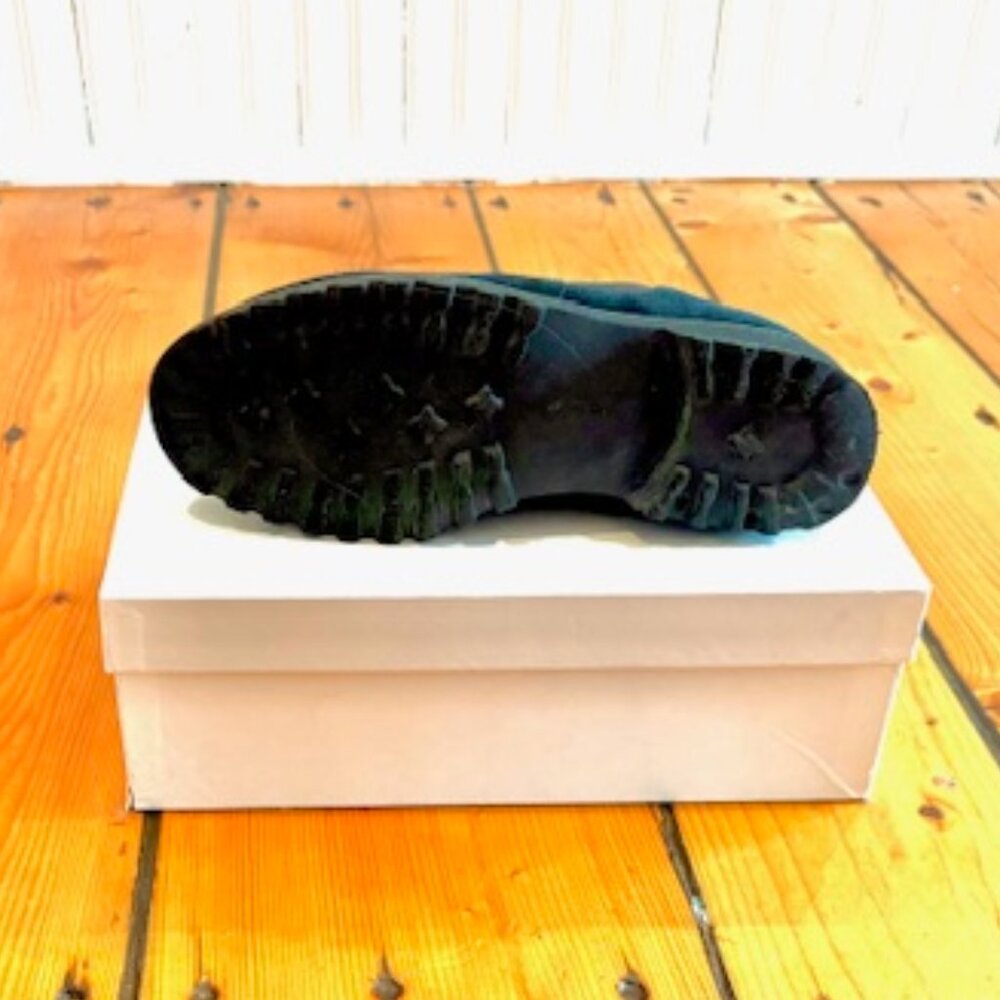 Women's VANELi Zivana weatherproof black suede loafers, size 7 - Picture 8 of 9